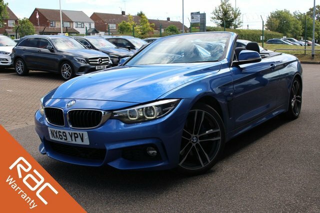 BMW 4 Series 2.0 420I Gpf M Sport Convertible E Blue #5