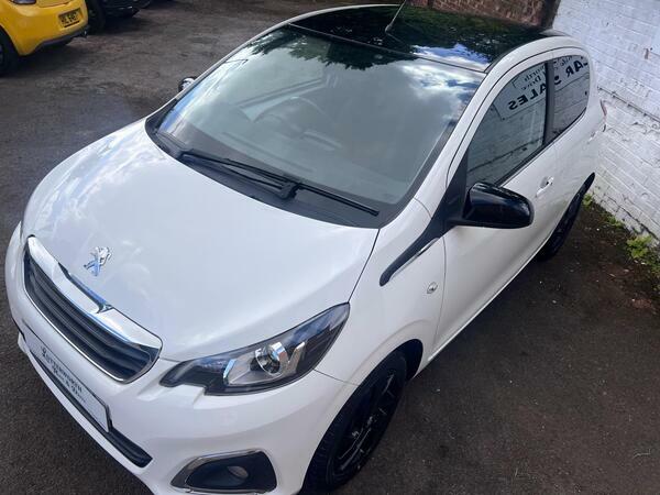 Peugeot 108 1.0 Allure Euro 6 BF19ECX White #4