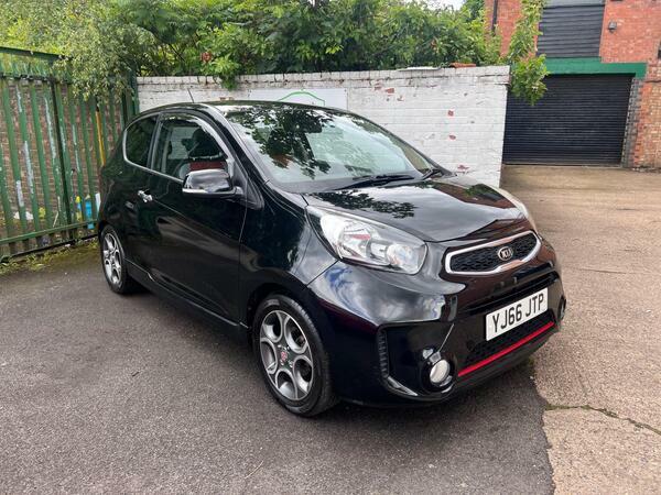 Kia Picanto 1.25 Ecodynamics Chilli Euro 6 Ss Black