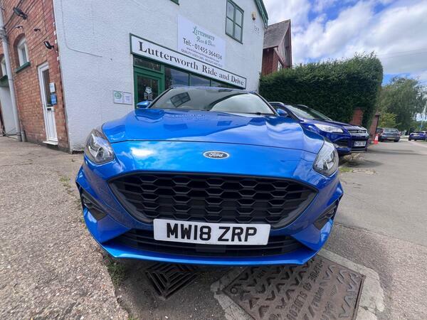 Ford Focus 1.0T Ecoboost St-line Euro 6 Ss MW18ZRP Blue #2