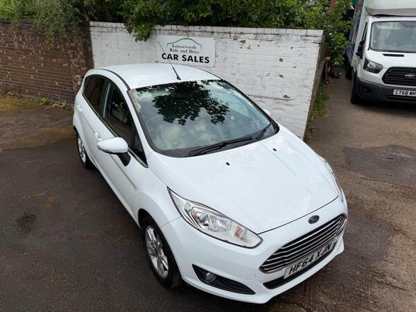 Ford Fiesta 1.25 Zetec Euro 5 White #2