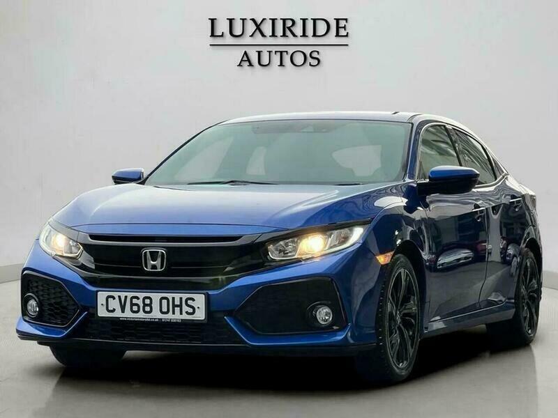 Honda Civic 1.0 Vtec Turbo Sr CV68OHS Blue #4