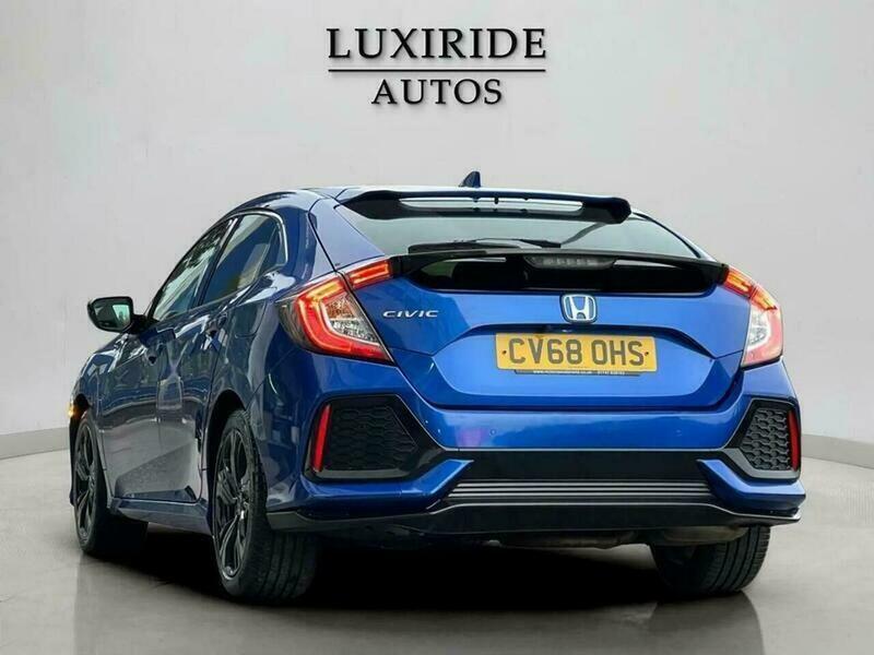 Honda Civic 1.0 Vtec Turbo Sr CV68OHS Blue #5