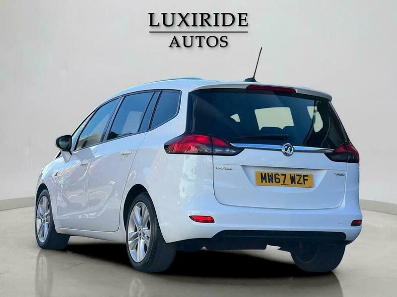 Vauxhall Zafira 1.4I Turbo Sri Nav White #4