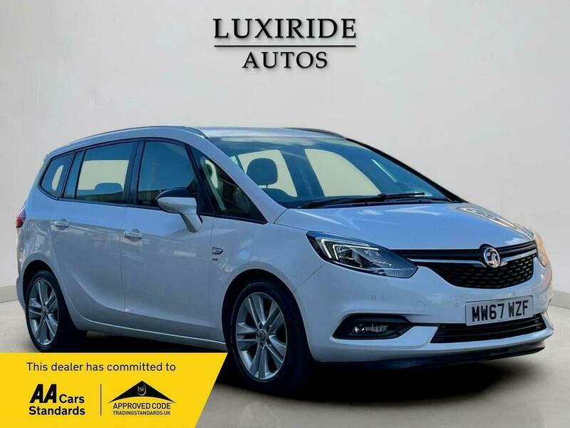 Vauxhall Zafira 1.4I Turbo Sri Nav White