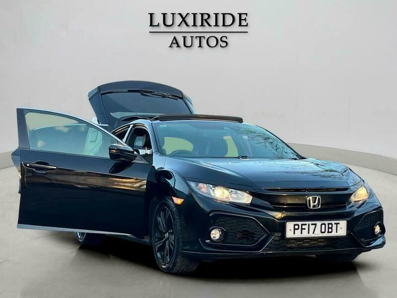 Honda Civic 1.0 Vtec Turbo Ex Black #4