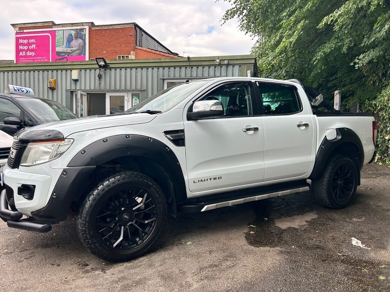 Ford Ranger Limited 4X4 Dcb Tdci White #4