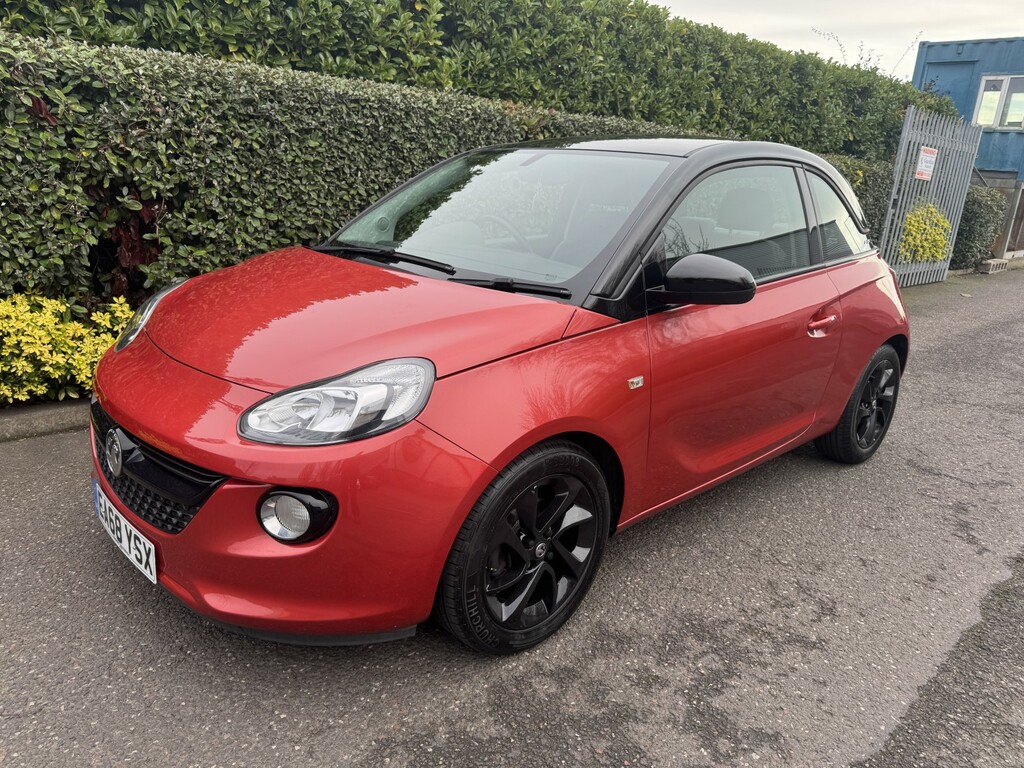 Vauxhall Adam 1.2 I Energised 2018 EA68YSX Orange #4