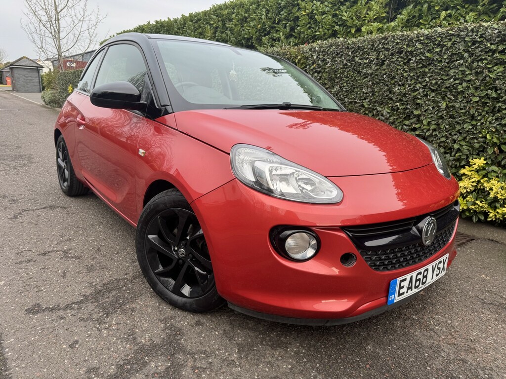 Vauxhall Adam 1.2 I Energised 2018 EA68YSX Orange #2