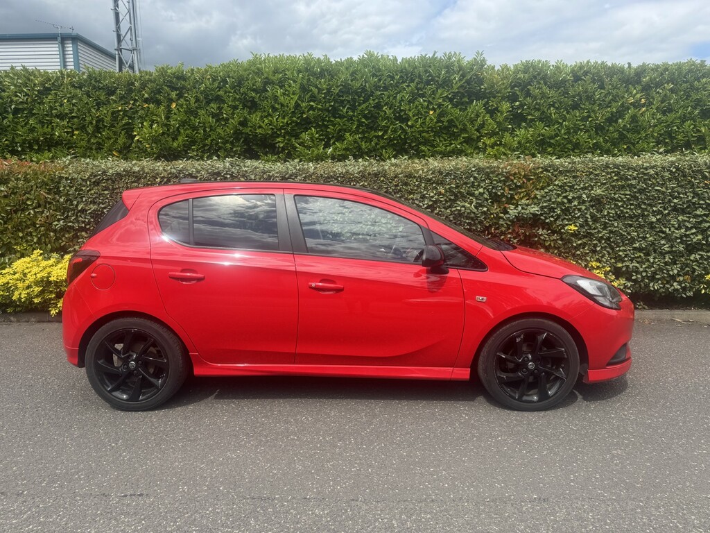 Vauxhall Corsa 1.4 I Ecotec Sri VX Line Nav Black 2019 FM19DFV Red #2