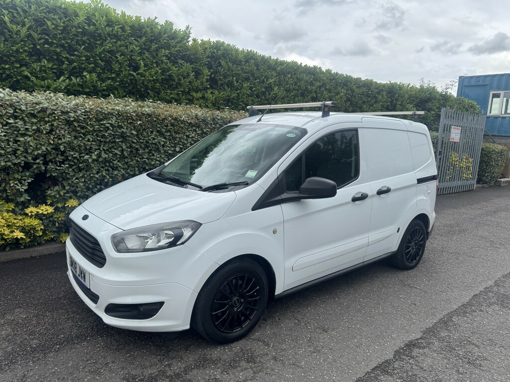Ford Transit Courier 1.0 Ecoboost 2018 White #2