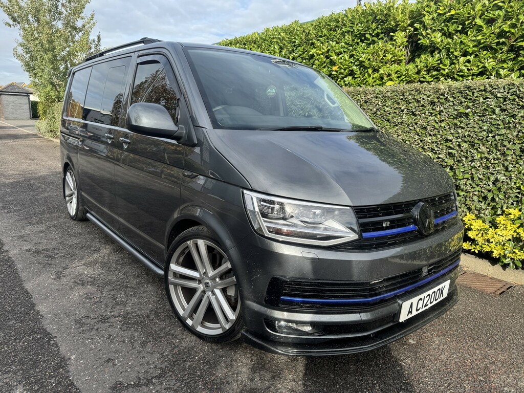 Volkswagen Transporter 2.0 Bitdi T32 Bluemotion Tech Highline 2018 Grey #2