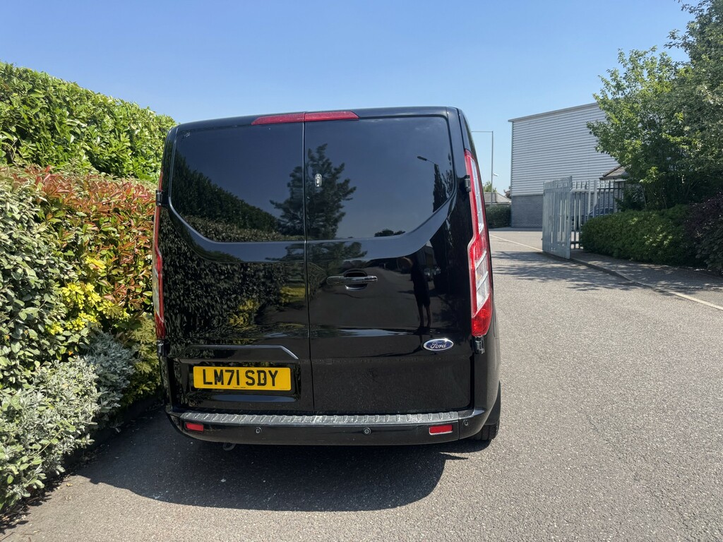 Ford Transit Custom 2.0 Transit Custom Limited Van 280 L1 2.0L Ecoblue LM71SDY Black #5