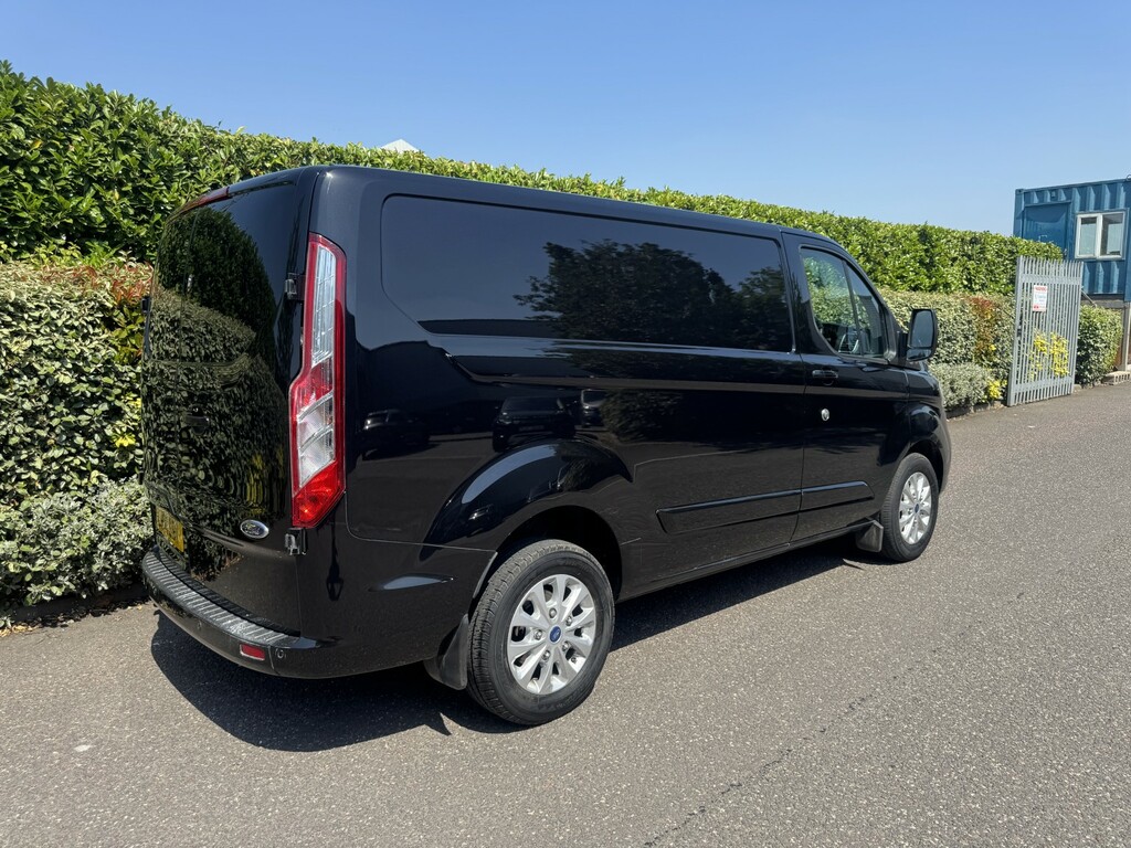 Ford Transit Custom 2.0 Transit Custom Limited Van 280 L1 2.0L Ecoblue LM71SDY Black #3