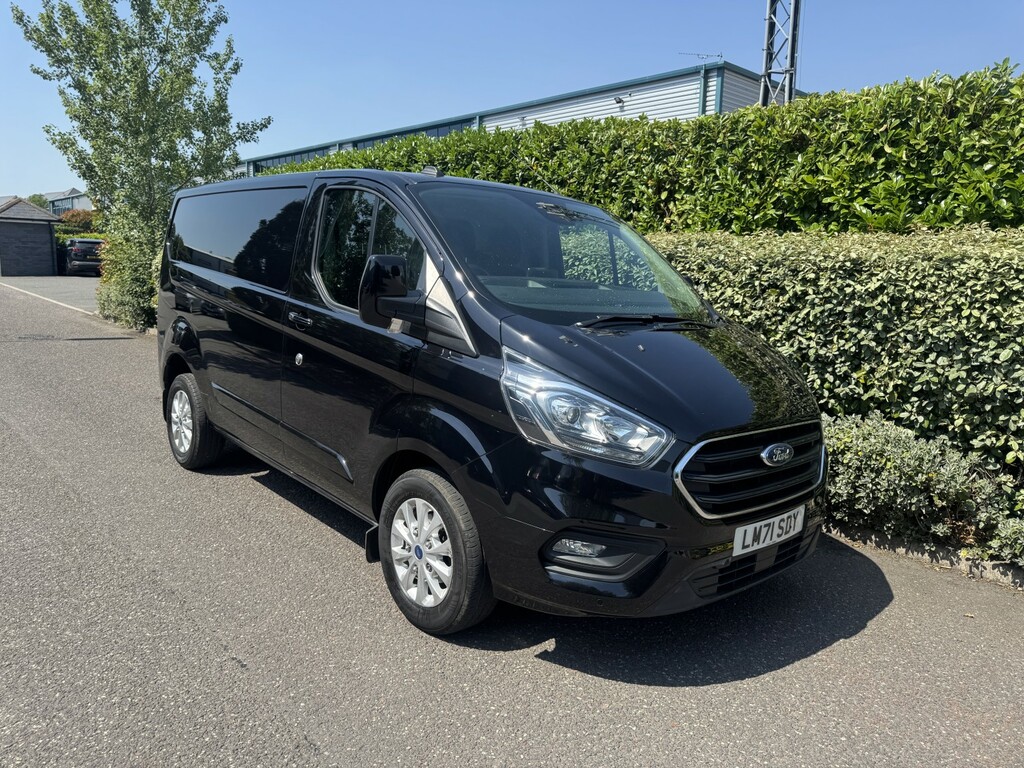 Ford Transit Custom 2.0 Transit Custom Limited Van 280 L1 2.0L Ecoblue LM71SDY Black #6
