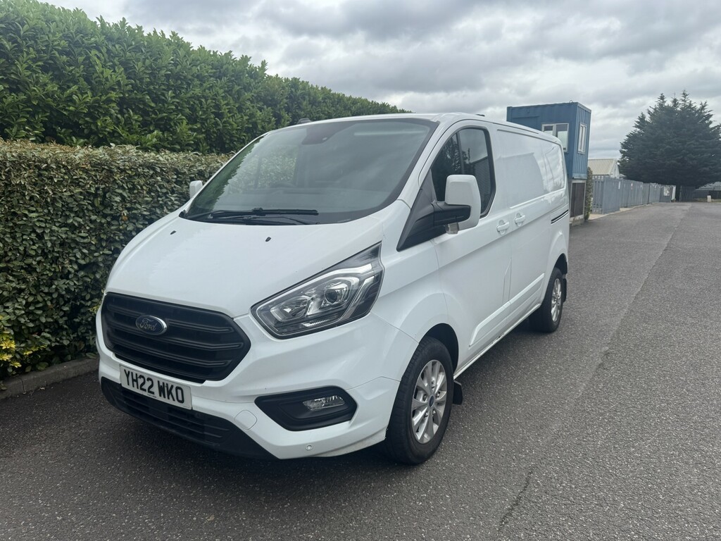 Ford Transit Custom 2.0 Transit Custom Limited Van 280 L1 2.0L Ecoblue YH22WKO White #4