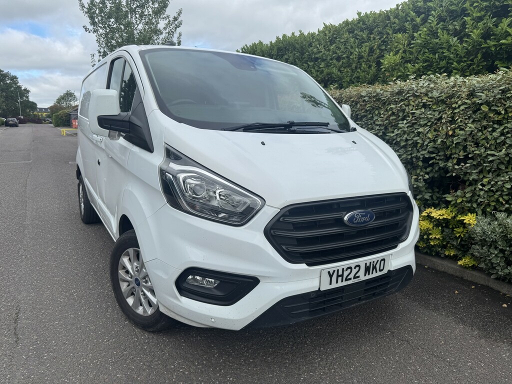 Ford Transit Custom 2.0 Transit Custom Limited Van 280 L1 2.0L Ecoblue YH22WKO White #2