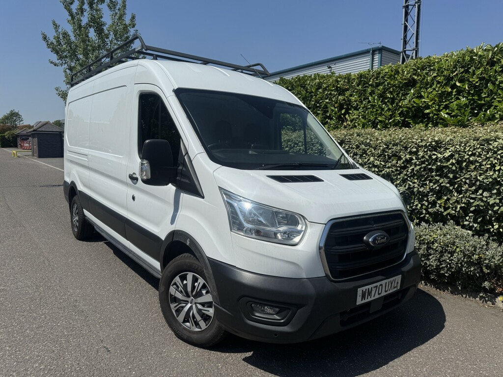 Ford Transit Custom 2.0 Transit Trend Van 350 L3 2.0L Ecoblue 130Ps Fw White