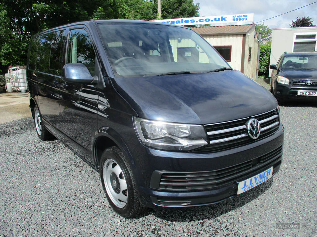 Volkswagen Transporter 2.0 Tdi Bmt 102Ps Se Minibus Blue