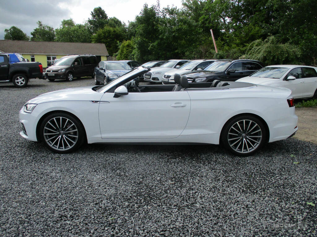 Audi A5 2.0 Tdi S Line S Tronic White #6