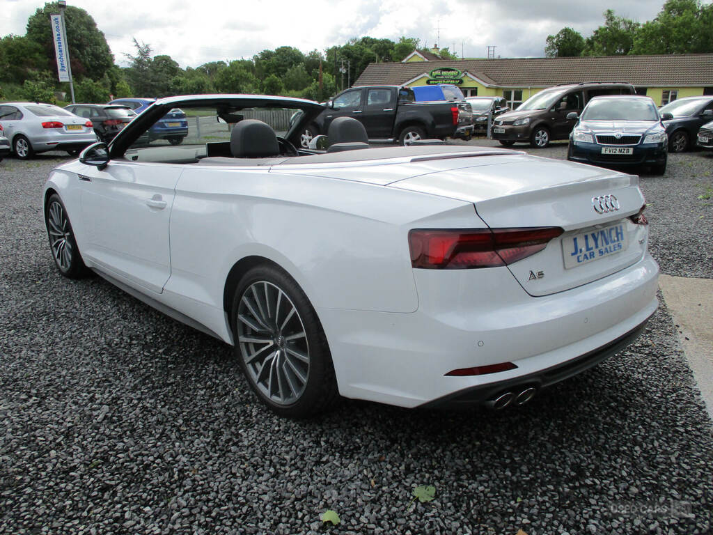 Audi A5 2.0 Tdi S Line S Tronic White #5