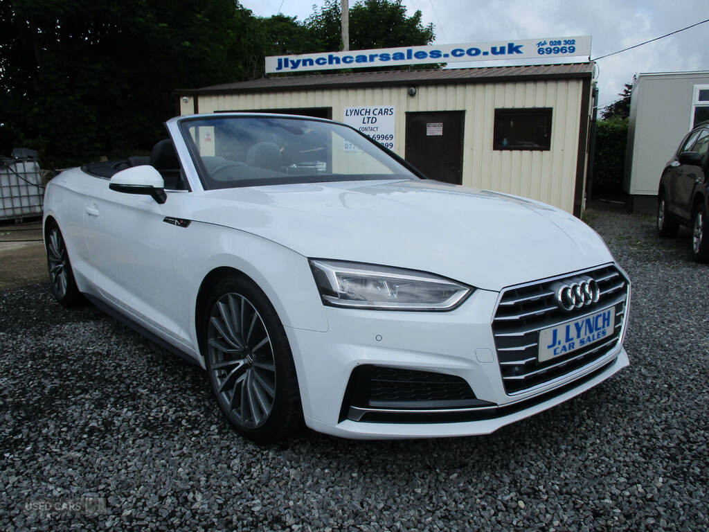 Audi A5 2.0 Tdi S Line S Tronic White