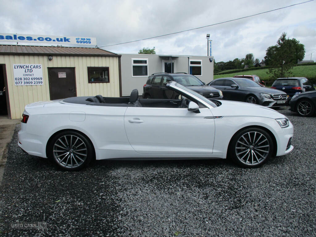 Audi A5 2.0 Tdi S Line S Tronic White #2