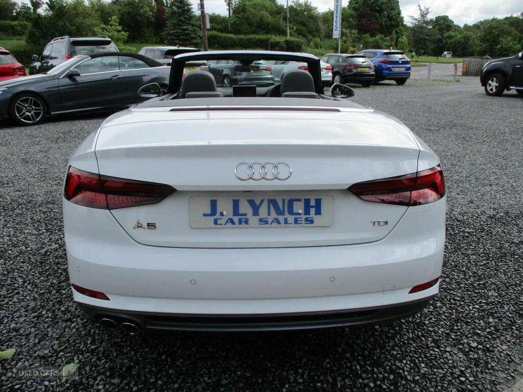 Audi A5 2.0 Tdi S Line S Tronic White #4