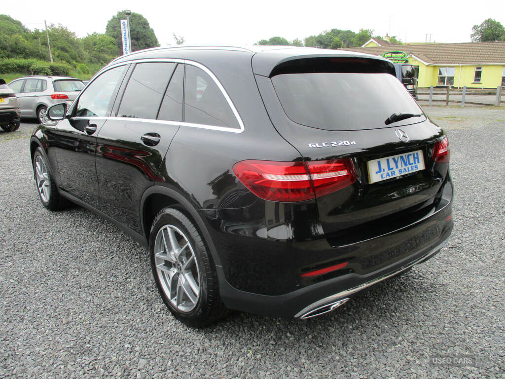 Mercedes-Benz GLC Class Glc 220D 4Matic Amg Line 9G-tronic EK18YSZ Black #5