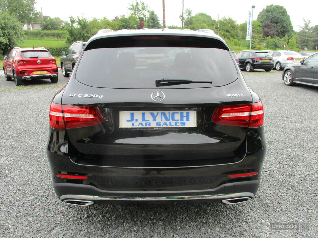 Mercedes-Benz GLC Class Glc 220D 4Matic Amg Line 9G-tronic EK18YSZ Black #4