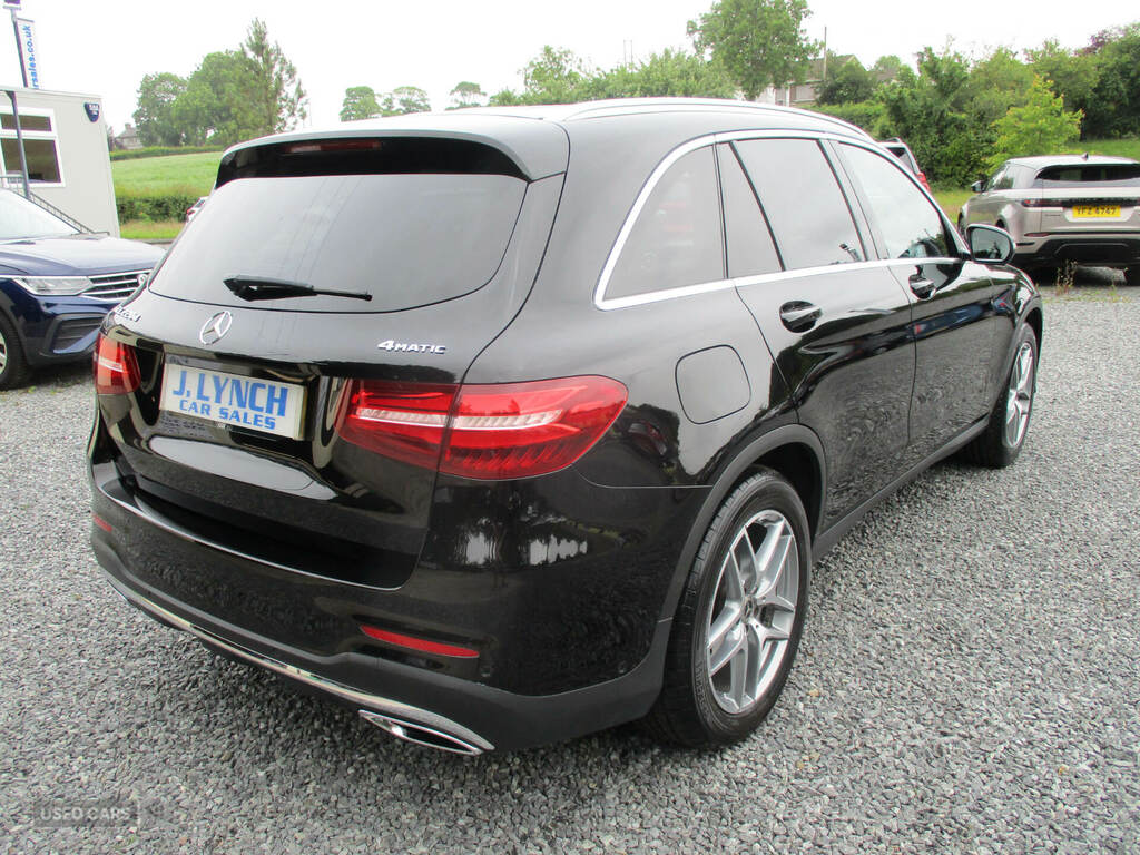 Mercedes-Benz GLC Class Glc 220D 4Matic Amg Line 9G-tronic EK18YSZ Black #3