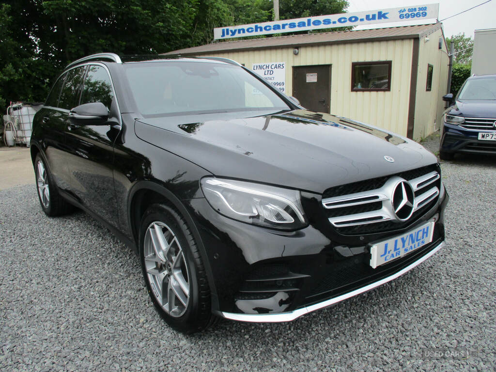 Mercedes-Benz GLC Class Glc 220D 4Matic Amg Line 9G-tronic Black