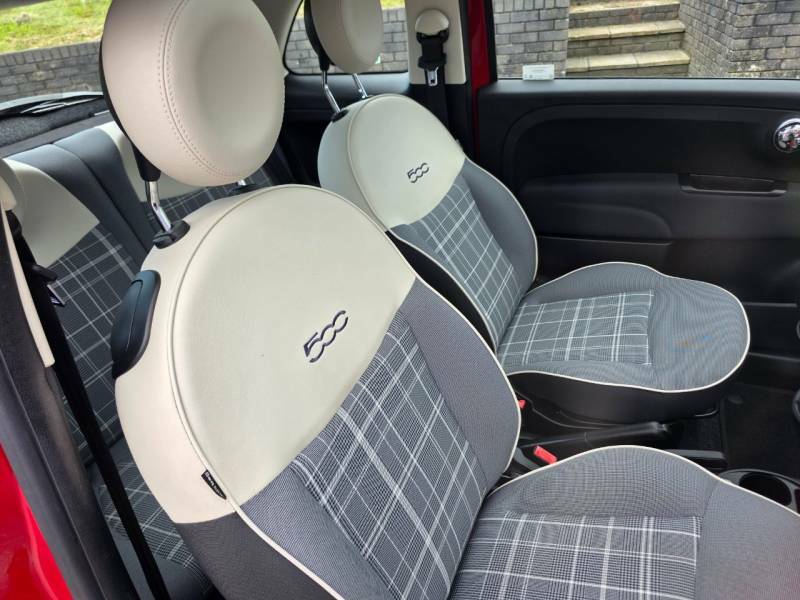Fiat 500 1.2 Lounge Red #6