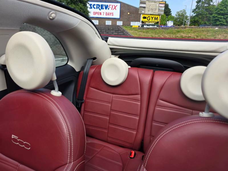 Fiat 500 Hatchback White #21