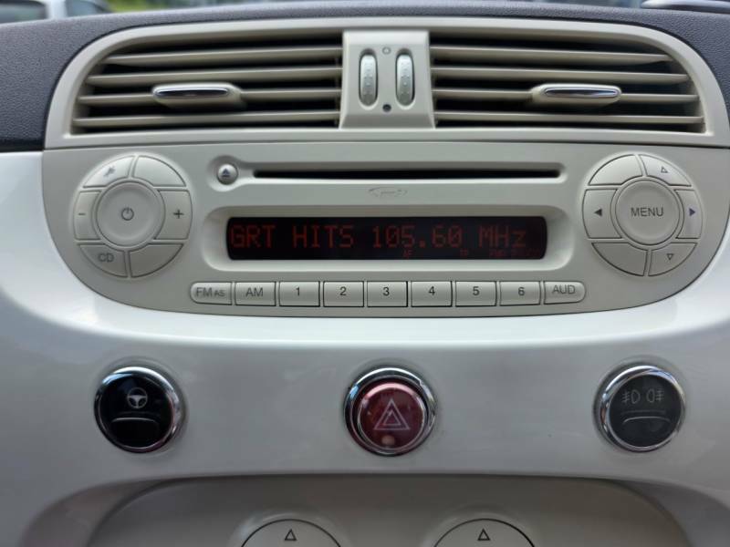 Fiat 500 Hatchback White #13