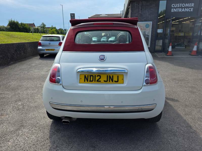 Fiat 500 Hatchback White #33