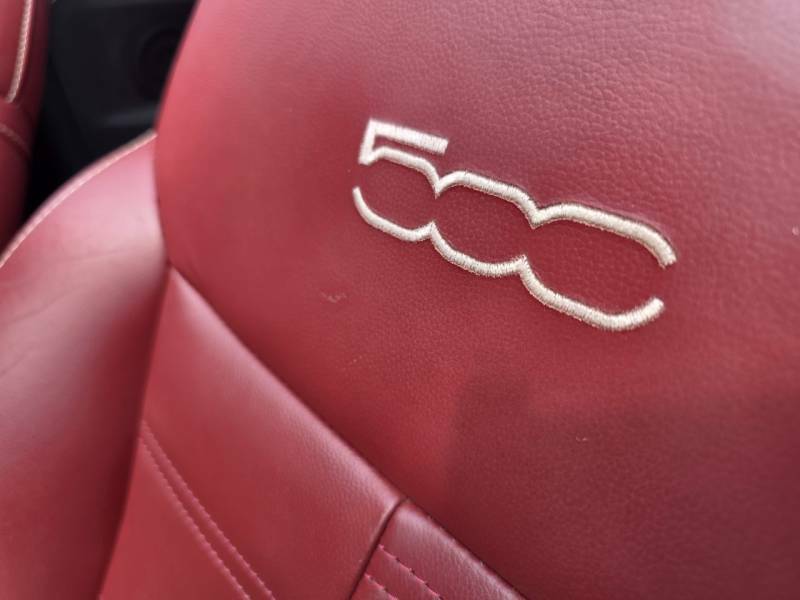 Fiat 500 Hatchback White #22
