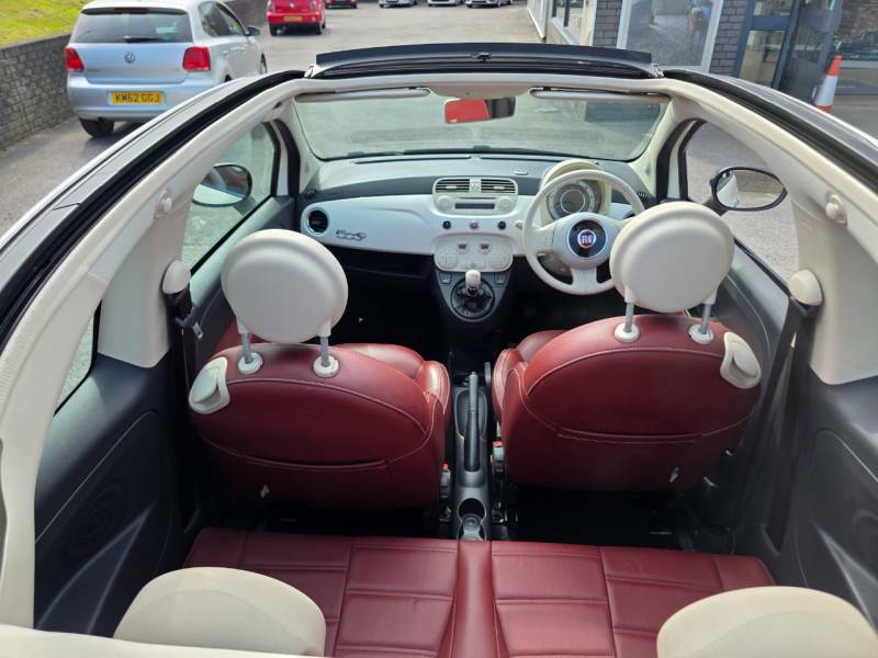 Fiat 500 Hatchback White #25