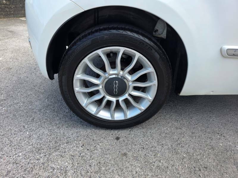 Fiat 500 Hatchback White #27