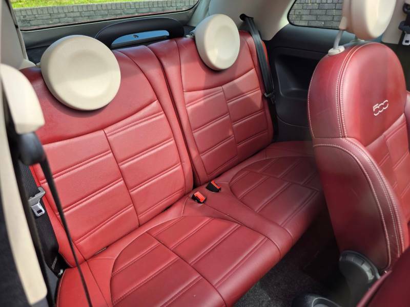 Fiat 500 Hatchback White #17