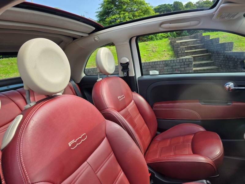 Fiat 500 Hatchback White #16