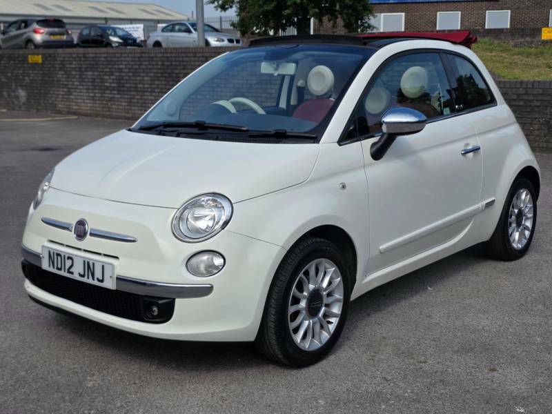 Fiat 500 1.2 Lounge Start Stop White