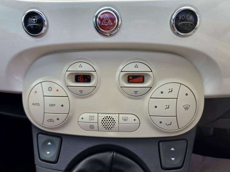 Fiat 500 Hatchback White #14