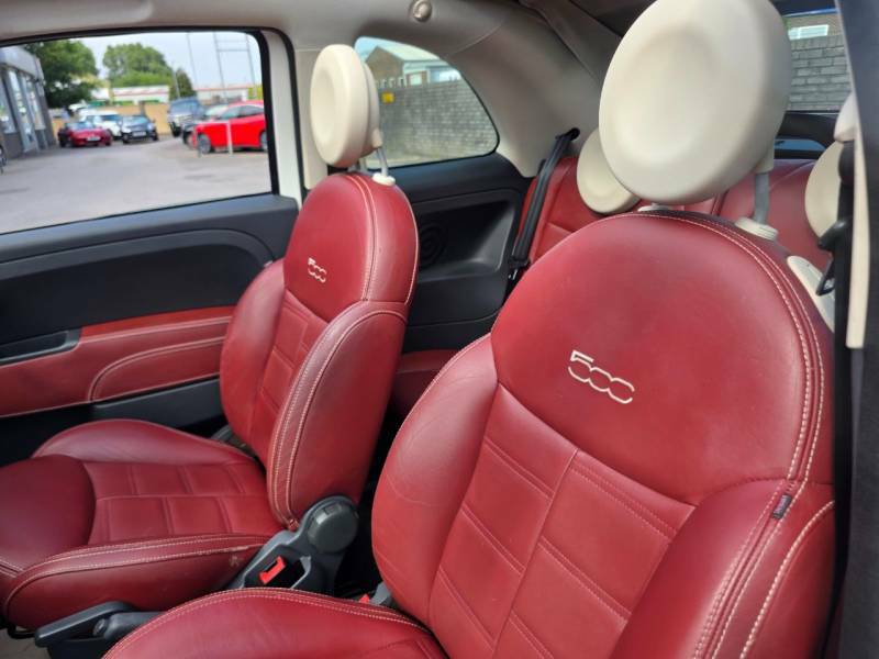 Fiat 500 Hatchback White #19