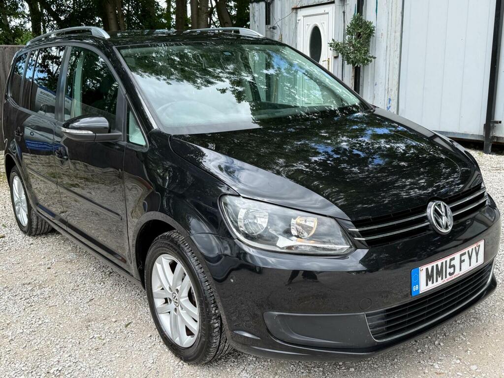 Volkswagen Touran Mpv 1.6 Tdi Bluemotion Tech Se Dsg Euro 5 Ss Black #4