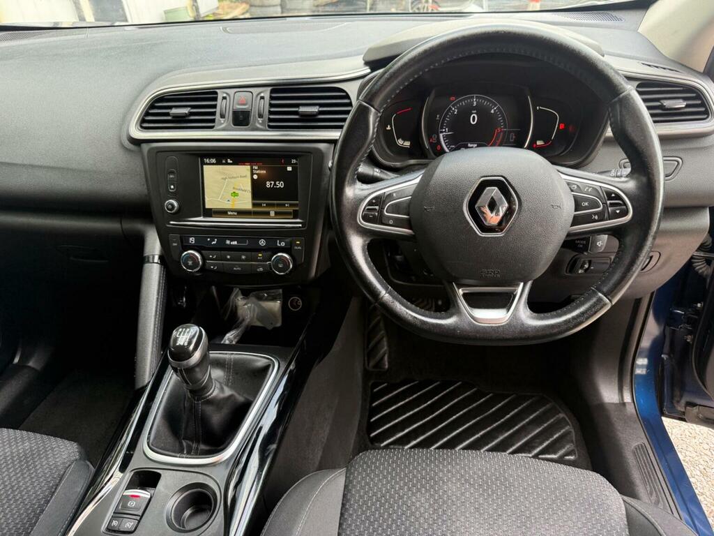 Renault Kadjar Suv 1.5 Dci Dynamique Nav Euro 6 Ss 20166 DF66AJX Blue #2