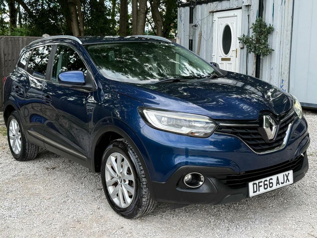 Renault Kadjar Suv 1.5 Dci Dynamique Nav Euro 6 Ss 20166 DF66AJX Blue #4
