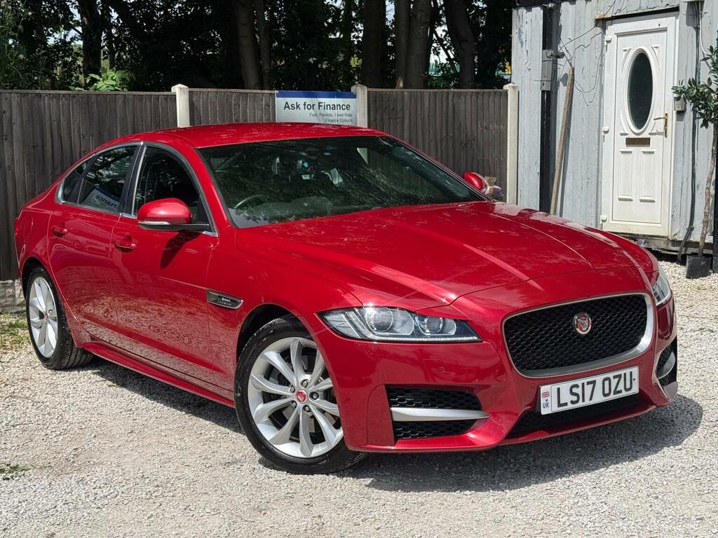 Jaguar XF Saloon 2.0D R-sport Euro 6 Ss 201717 Red