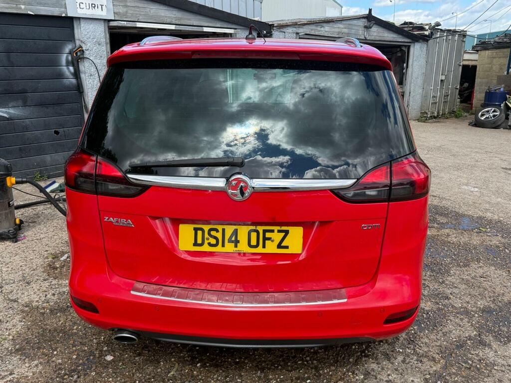 Vauxhall Zafira Tourer Mpv 2.0 Cdti Sri Euro 5 201414 Red #6