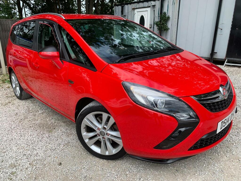 Vauxhall Zafira Tourer Mpv 2.0 Cdti Sri Euro 5 201414 DS14OFZ Red #4